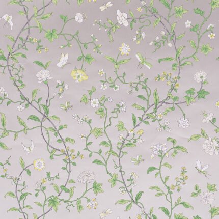 FLORAISON CITRON SHIMMER Wallpaper by Schumacher