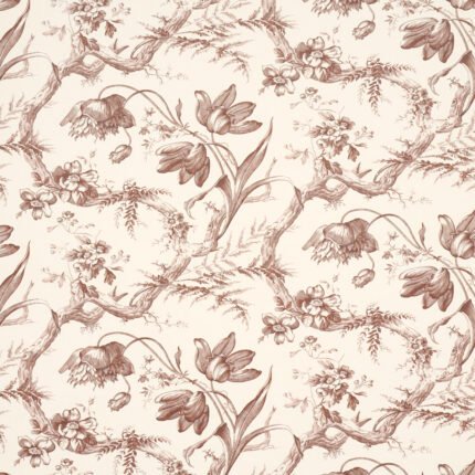 Toile De Fleurs FAWN Wallcovering by Schumacher