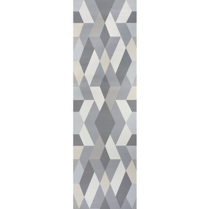DECO DIAMONDS PANEL DOVE Wallpaper by Schumacher