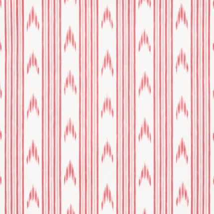 SANTA BARBARA IKAT PINK Wallpaper by Schumacher