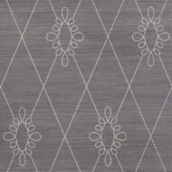 CHARCOAL Grasscloth