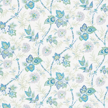 EMPEROR'S VINE PEACOCK Wallpaper by Schumacher