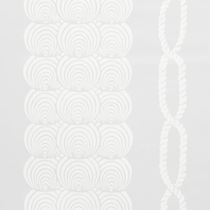 CORALLINE GREY Wallpaper by Schumacher