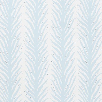 CREEPING FERN SLUMBER BLUE Wallpaper by Schumacher