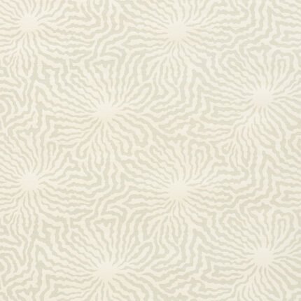 FLOWER SHOCK SISAL HAZE Grasscloth Wallcovering by Schumacher