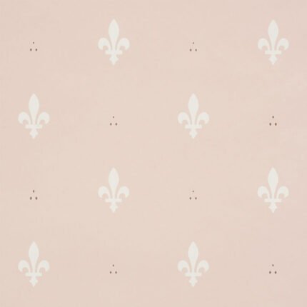 FLEUR DE LIS BLUSH Wallpaper by Schumacher