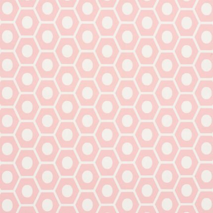 Queen B PINK Wallpaper by Schumacher