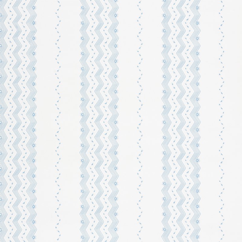 5009741.jpg NAUSET STRIPE SKY Wallpaper by Schumacher Chambray Wallpaper SCH-5009741