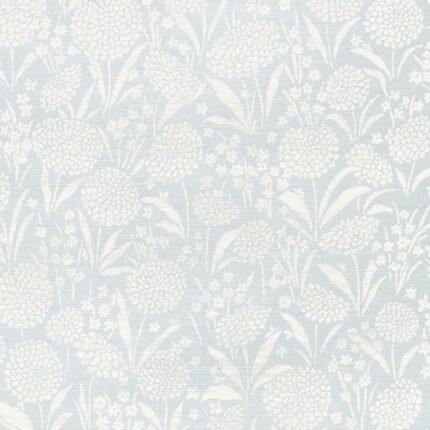 CHRYSANTHEMUM SISAL SKY Grasscloth Wallcovering by Schumacher