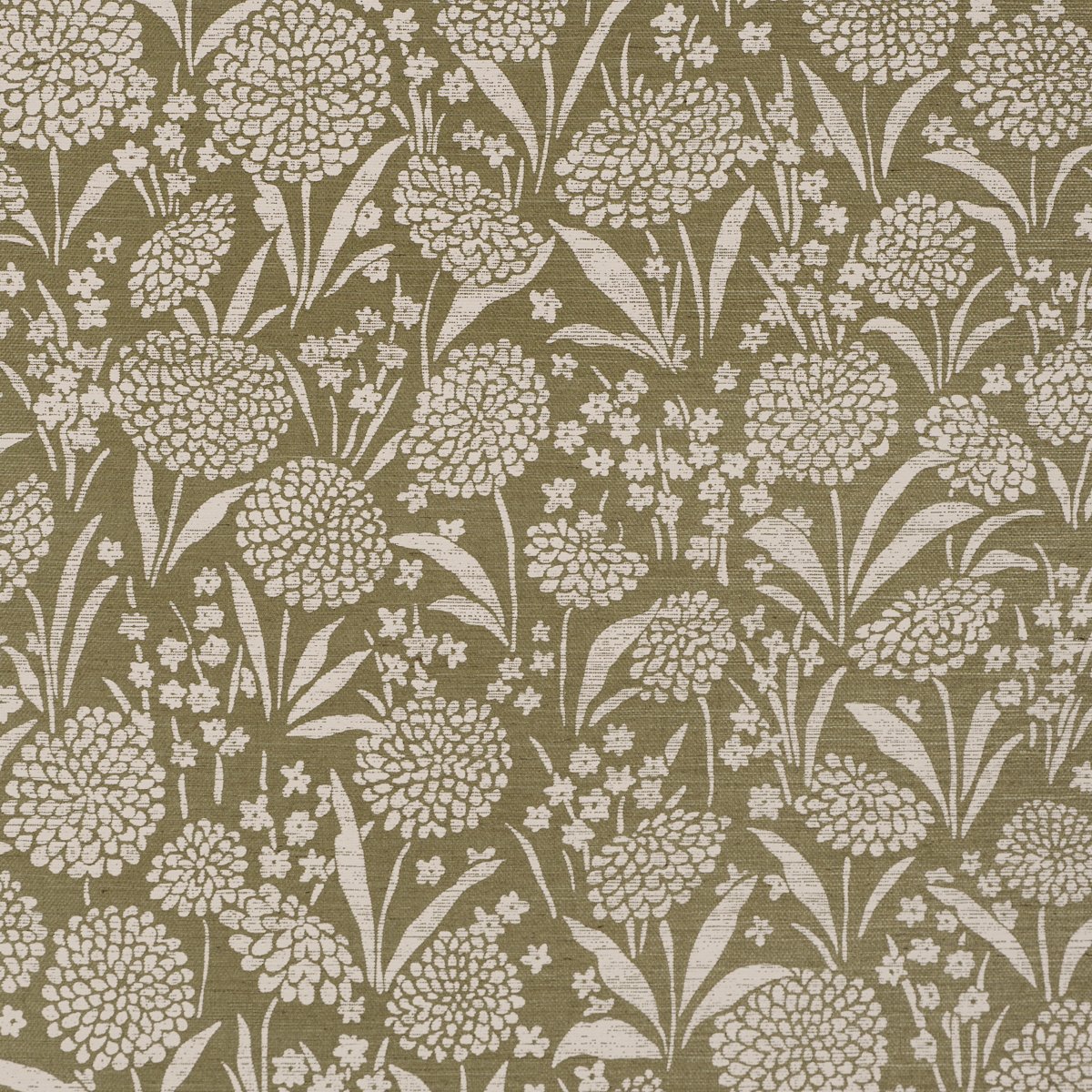 5009784.jpg CHRYSANTHEMUM SISAL JUNIPER Grasscloth Wallcovering by Schumacher - Image 1