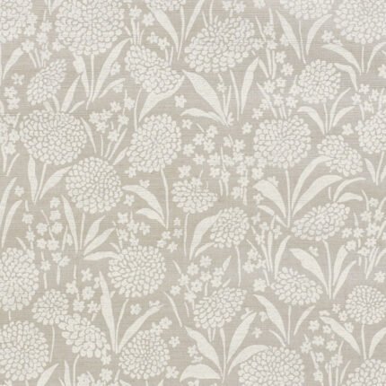CHRYSANTHEMUM HEMP SHIMMER MOONSTONE Grasscloth Wallcovering by Schumacher