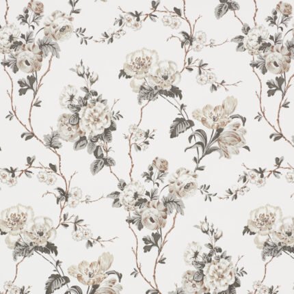 BETTY CHARCOAL Wallcovering by Schumacher