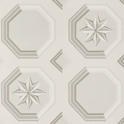 AUGUSTUS STONE Wallcovering by Schumacher Trompe L'oeil Wallpaper SCH-5009890