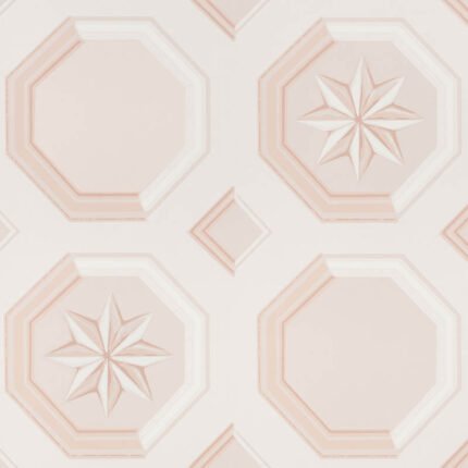 AUGUSTUS BLUSH Wallcovering by Schumacher