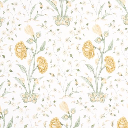 KHILANA FLORAL MARIGOLD Wallcovering by Schumacher