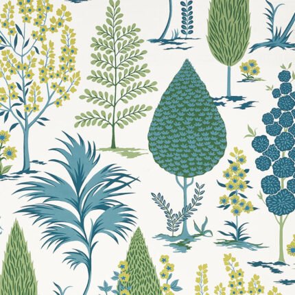 PANDORA PEACOCK Wallcovering by Schumacher