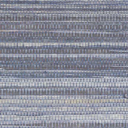 DYED RAFFIA SLATE Wallcovering by Schumacher