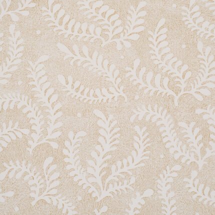 ETCHED FERN OCHRE Wallpaper by Schumacher