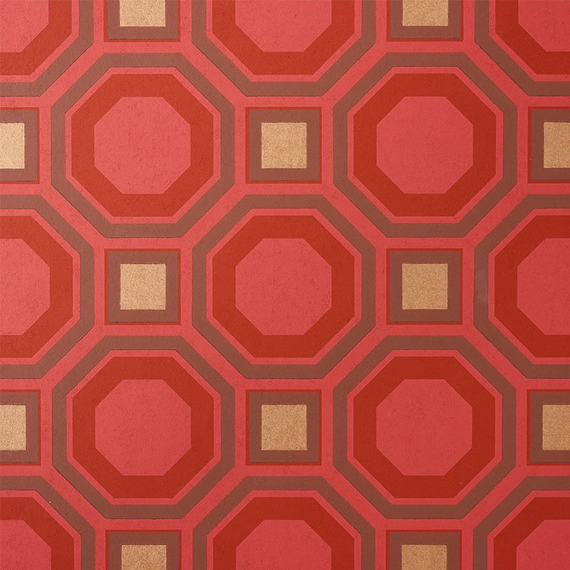 5010431.jpg HANOVER RUBY Wallcovering by Schumacher Step Lively Wallpaper SCH-5010431