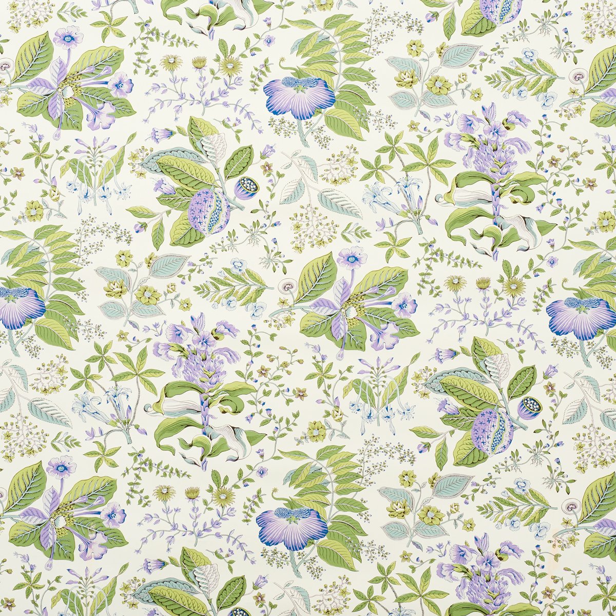 5010440.jpg POMEGRANATE BOTANICAL PURPLE Wallcovering by Schumacher Signature Schumacher Wallpaper SCH-5010440
