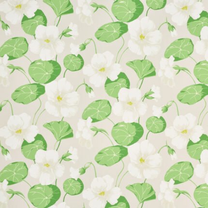 NASTURTIUM STONE Wallcovering by Schumacher
