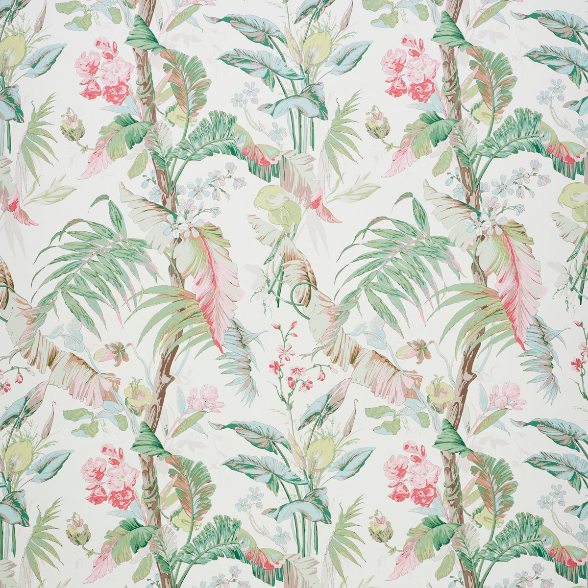 5010481.jpg TROPIQUE BLUSH Wallcovering by Schumacher Signature Schumacher Wallpaper SCH-5010481