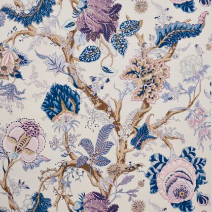 INDIAN ARBRE HYACINTH Wallcovering by Schumacher