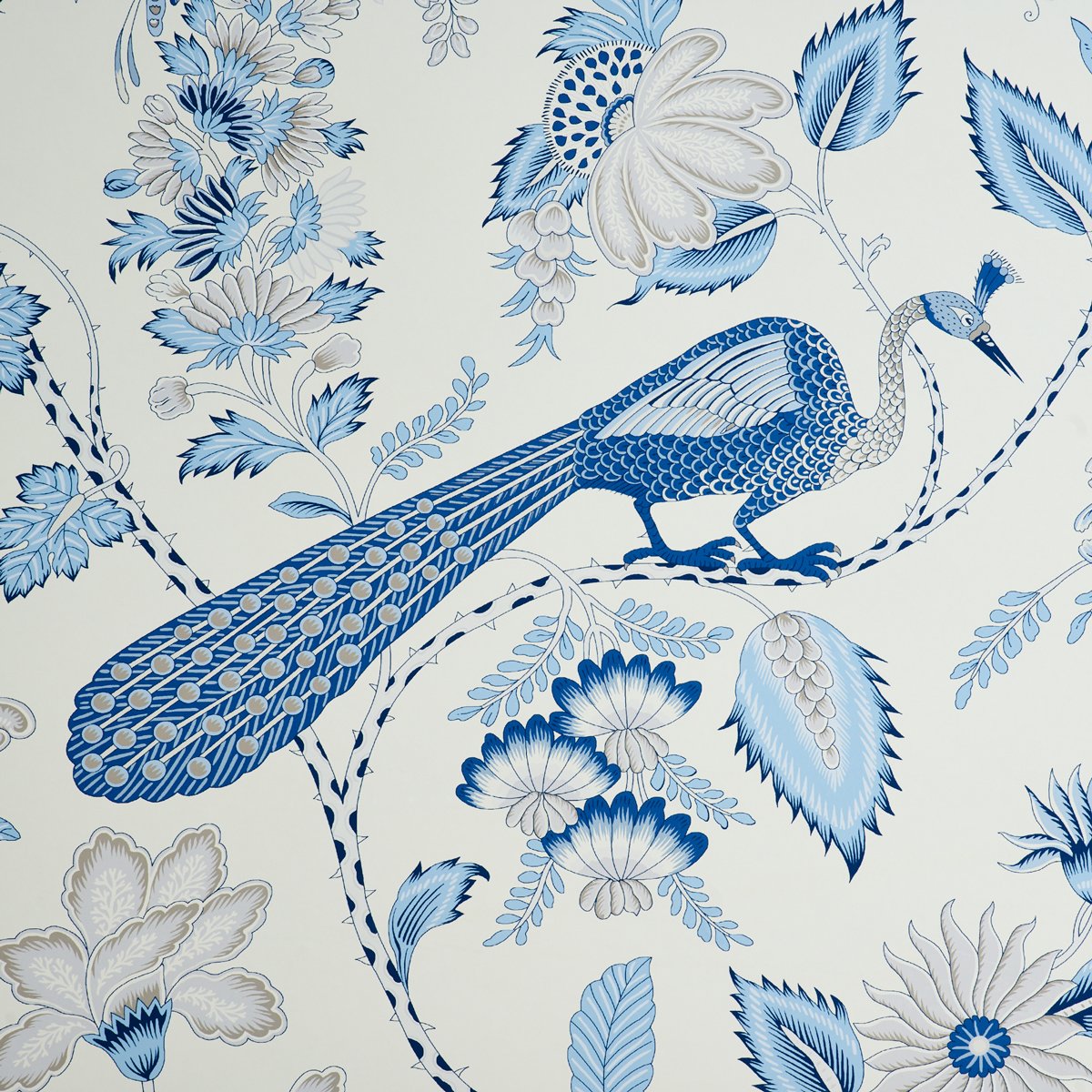 5010511.jpg CAMPAGNE BLEU & GRIS Wallcovering by Schumacher - Image 1