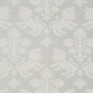 IVORY ON SILVER Grasscloth