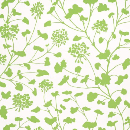 PENNICK LEAF ON IVORY Wallcovering by Schumacher