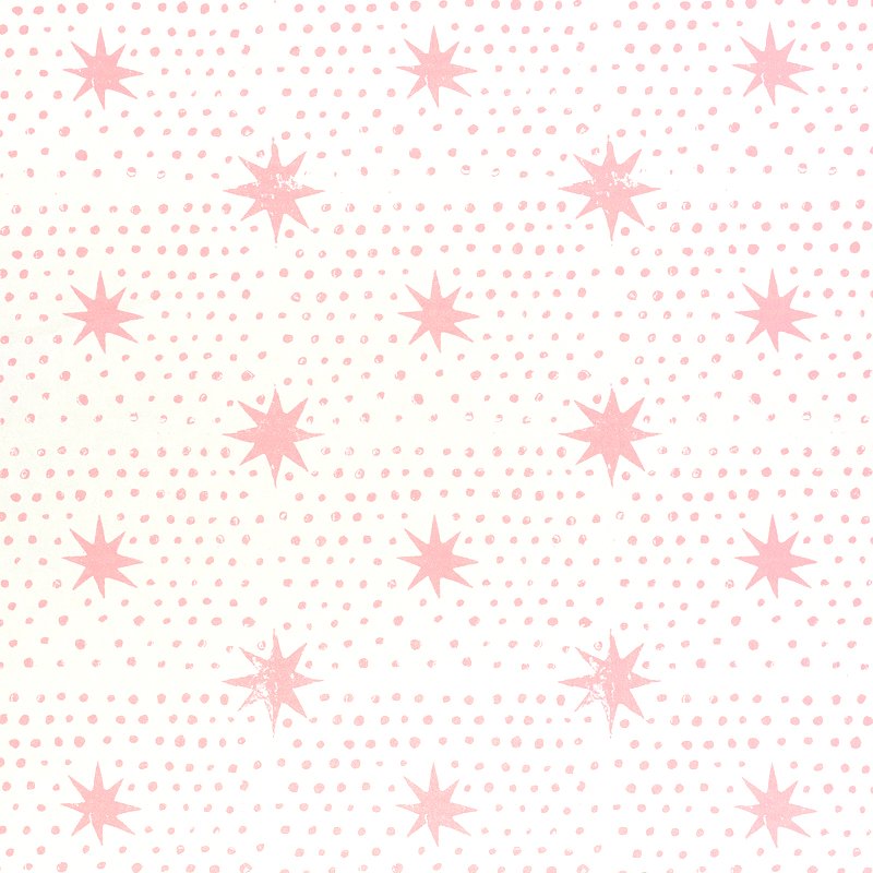 Spot & Star PINK Wallcovering by Schumacher Pink