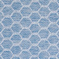 BLUE Grasscloth