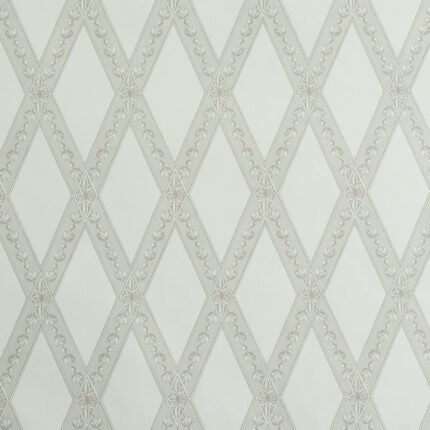 LES LOSANGES TOILE STONE Wallcovering by Schumacher