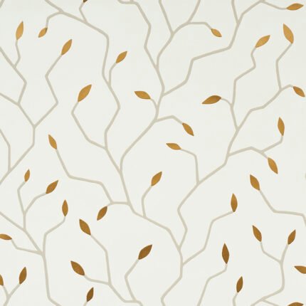 CYMBELINE IVORY & GOLD Wallcovering by Schumacher