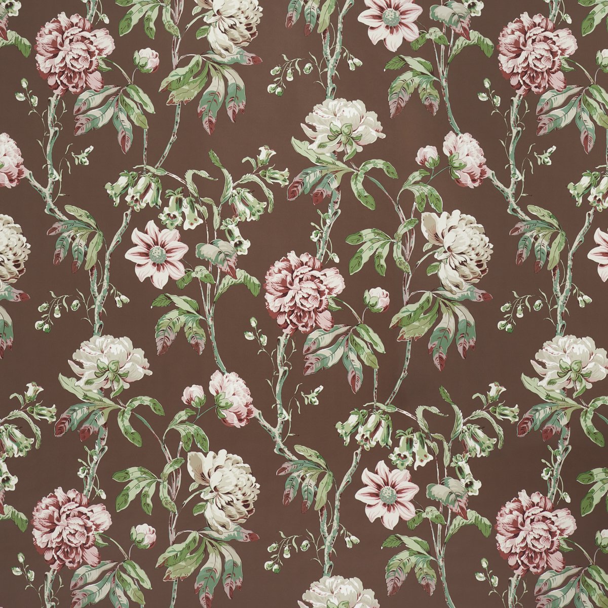 5011402.jpg Daydream CHOCOLATE Wallcovering by Schumacher - Image 1