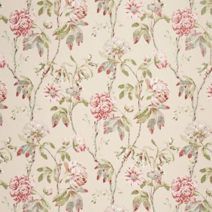 Daydream PINK Wallcovering by Schumacher Perennial Favorites Wallpaper SCH-5011404