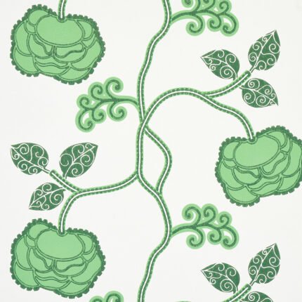 QUEEN FRUIT JADE Wallcovering by Schumacher