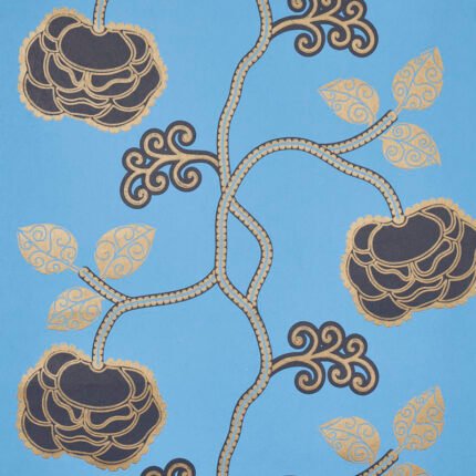QUEEN FRUIT LAPIS Wallcovering by Schumacher