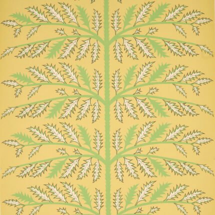 Thistle MUSTARD Wallcovering by Schumacher