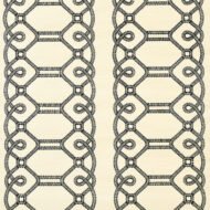 BLACK Grasscloth