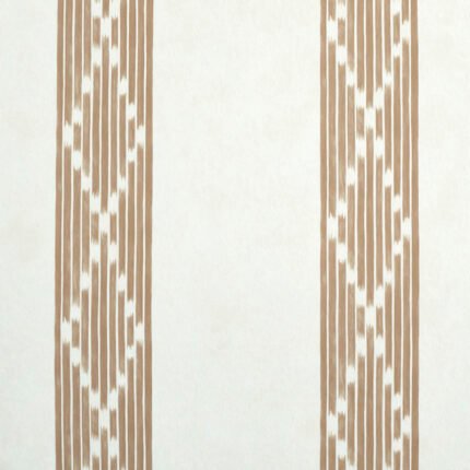 SEQUOIA STRIPE BROWN Wallcovering by Schumacher