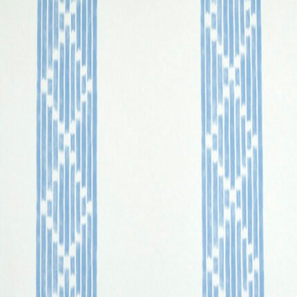 SEQUOIA STRIPE BLUE Wallcovering by Schumacher