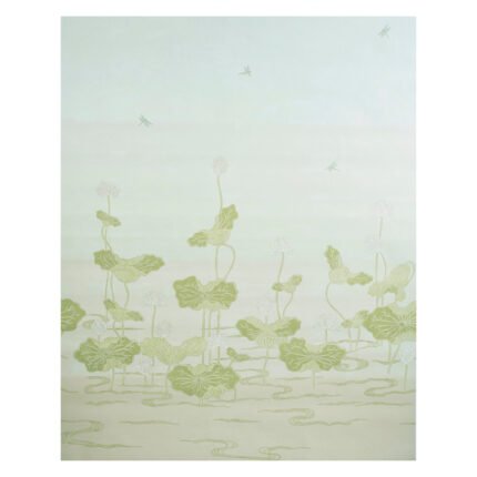 KIREINA LOTUS PANEL SET WHITE IVORY Panel Set by Schumacher