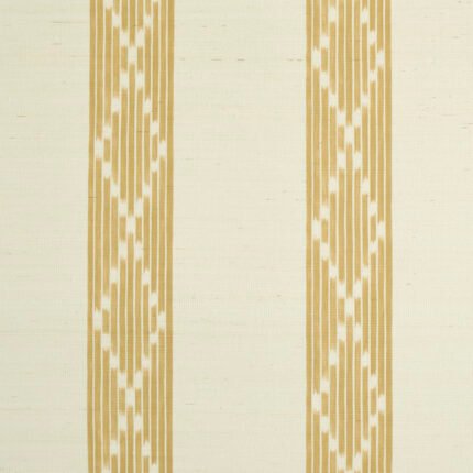 SEQUOIA STRIPE SISAL OCHRE Grasscloth Wallcovering by Schumacher