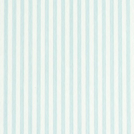 EDWIN STRIPE NARROW SKY Wallcovering by Schumacher Stripe Wallcovering Collection Wallpaper SCH-5011860