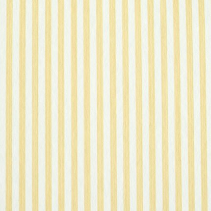 EDWIN STRIPE NARROW BUTTERCUP Wallcovering by Schumacher