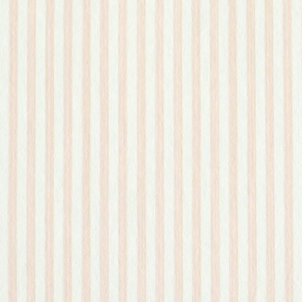 EDWIN STRIPE NARROW BLUSH Wallcovering by Schumacher