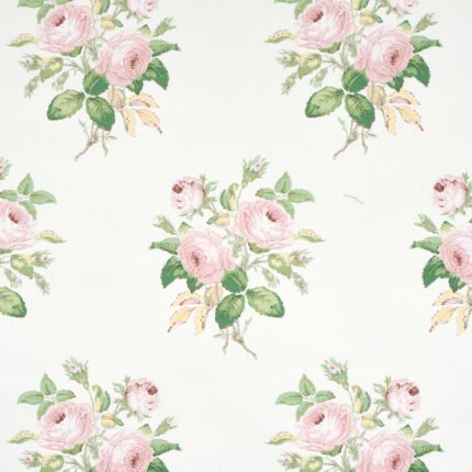 LOUDON ROSE BLUSH Wallcovering by Schumacher