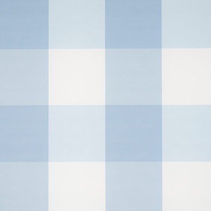 WILLA CHECK LARGE CHAMBRAY Wallcovering by Schumacher