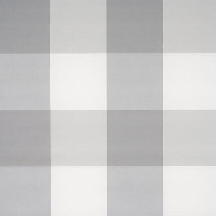 WILLA CHECK LARGE GREY Wallcovering by Schumacher